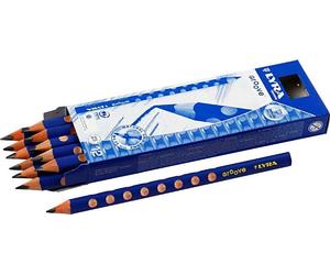 12x LYRA L1870101 Crayon Groove Ø 4,3 mm dureté B