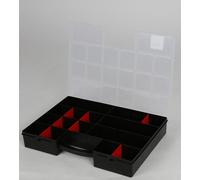 12x Organiseur 22 séparateurs Boîte Ordre Rangement Bureau Tiroir Trier