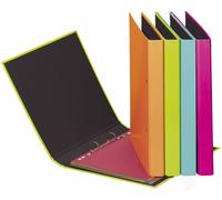 12x Pagna® 20401-00 Classeur à anneaux Trend Colours A5 2 anneaux Ø 20mm couleurs assorties
