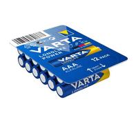 VARTA Piles AAA, lot de 12, Longlife Power, Alcalines, 1,5V, pour jouets, souris sans fil, lampes de poche, Made in Germany