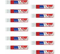 12x Pilot BLSFR10-R-S3-E Recharge roller 0.5 mm rouge 3-pack(P)