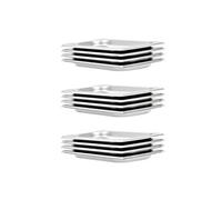 12x Récipients Gastronorm GN 1/4 Plaque de Cuisson Plateau de Service Plateau Empilable Restaurant Maison Cuisine Hôtel Intérieur 20 mm Inox