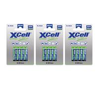 12x XCell Micro Accumulateur Ni-MH 1,2V 1000mAh AAA En Blister De 4