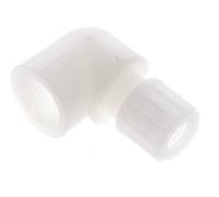 12x10mm & G1/2'' PVDF Raccord à compression coude avec filetage femelle 10 bar