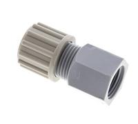 12x10mm & G3/8'' PA Raccord à compression droit avec filetage femelle 10 bar