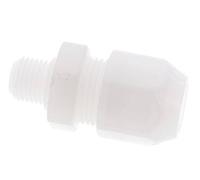12x14mm & G1/4'' PVDF Raccord droit pour tuyau avec filetage mâle 10bar/145psi