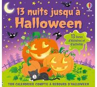 13 nuits jusqu'à Halloween - Calendrier compte à rebours d'Halloween - Dès 3 ans