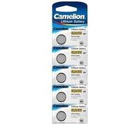 13005430 Lot de 5 piles bouton lithium CR2430 (Argenté)