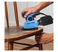 130W ponceuse à paume électrique détail outils de travail du bois for le avec sac dépoussiérage et 5 papiers sable,Haute efficacité