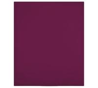 vidaXL Draps-housses Jersey 2 pcs Bordeaux 160x200 cm Coton136257 Rouge G