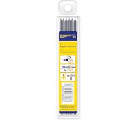 1386 Lot de 6 Mines de Rechange Rondes en Graphite pour Surfaces Rugueuses et Lisses, Verre, métal, carrelage, Plastique, avec Suspension, Dry 2 en 1 et Dry Profi