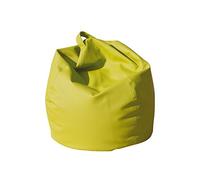13Casa - Pouf Dea en Simili Cuir Dimensions 70 x 110 cm 70 x 110 cm Verde Acido