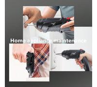 14/26/47 pièces Ensemble de tournevis électrique sans fil rechargeable 3,6V - Outil rotatif multifonctionnel avec lumière LED, polyvalent pour la réparation à domicile, le travail du bois et les proje