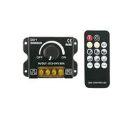 14 boutons LED Strip Dimmer 5-24V pour bouton PWM 14 boutons | Bouton tactile à 14 boutons, réglage précis de la luminosité, interface intuitive, crée une ambiance parfaite