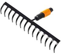 14 dents Tête de rateau Largeur : 36 cm Acier trempé Noir/Orange QuikFit 1000653