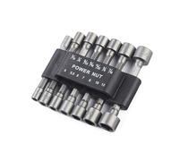14 Pièces Adaptateur de Douille Impact 5 à 12mm | Acier Chrome-vanadium, Usage Auto et Bricolage Domestique, Compatible Perceuses Filaires Fil