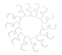 14 Pièces Cintreuse de Branches en Fer Galvanisé pour Arbre Fruitier | Solution Anti-emmêlement, pour Jardins et Floriculture, Façonnage Professionnel, Argenté, Robuste et Résistante