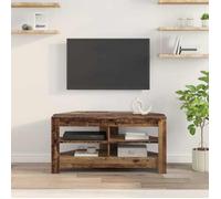 (14240)Moderne MeubleTVd'Angle minimaliste - VIDAXL - bois - bois ancien - résistante à l'usure - 102x40,5x45 cm 427rwp55a2556