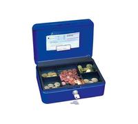 Wedo Caisse à monnaie Gr.1 4 compartiments avec clip 152×115×80 mm Bleu