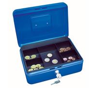 [145303X] WEDO Caissette à monnaie à 5 compartiments - 25 x 18 x 9 cm Bleu