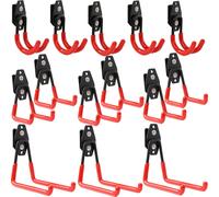 14el Crochet droit rond en acier systèmes Qbrick outils suspension garage jusqu'à 40kg