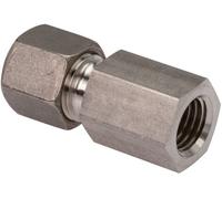 14S & M20x1.5 Raccord à compression droit en acier inoxydable avec filetage femelle 400 bar ISO 8434-1