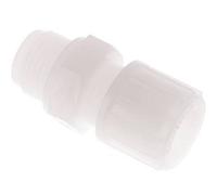 14x12mm & G1/2'' PVDF Raccord à compression droit avec filetage mâle 10 bar