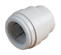 15 embouts pour tuyaux à raccord rapide raccords de tuyaux de 15 mm et capuchon tuyaux à raccord Rapide, Matière : Plastique, Diamètre : filet-Imperial-Dimensions du filetage métrique: