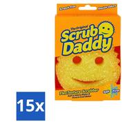 15 éponges nettoyantes Scrub Daddy - Texture variable - Pack économique - 15 pièces