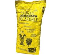 15 kg de charbon de bois pour barbecue - Bois dur pur, veines extra larges, braises durables, qualité restaurant