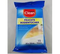 15 Lingettes Humides Nettoyantes pour Sol 20 x 30 cm Recharge Balai Ménage