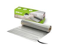 15 m² Chauffage électrique au sol pour revêtements de sol flottants Tapis chauffant en aluminium 80 W/m²