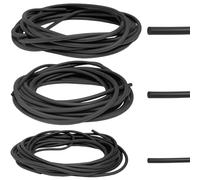 15 m de cordon d'étanchéité pour joints, diamètre : 4 mm/5 mm/6 mm, en polyéthylène, noir, cordon de remplissage, bande d'étanchéité, profilé de remplissage pour crevassement, joint, béton