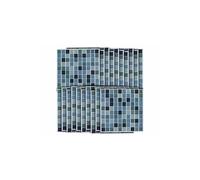 15 mosaïques autocollantes pour carrelage Aqua