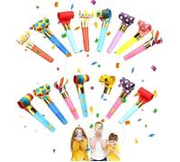 15 Pcs Sifflet Sifflets Anniversaire Colorés Pour En Accessoires De Fête Bruits Cornes De SIFFLET SANS-GENE