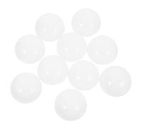 15 Pièces Abat-jour Demi-sphère Blanc en PC pour Lampe Globe LED | Dôme Demi-rond, Transmission Lumineuse Renforcée, Résistance Thermique, pour Appliques Suspendre