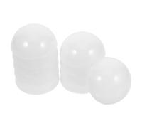 15 Pièces Abat-jour Demi-sphérique Blanc en PC | Dôme Transparent Moderne, Barrière L’humidité Poussière, pour Salle de Bain et Entretien