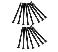 15 Pièces Acier Inoxydable Axe de Charnière Amovible Noir pour Porte en | Installation Facile, Fonctionnement Fluide, Stabilité Renforcée, Entretien Simple, Tige Inox, Usage Domestique