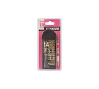 15 pièces embouts de vissage + porte embout Tivoly