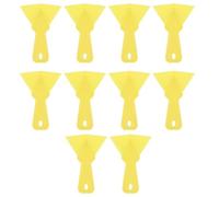 15 Pièces Outil D’angle Intérieur en ABS Jaune | Prise Confortable, Retrait des Anciens Joints, Usage Plaquiste, Finition Propre des Angles, Format Pratique
