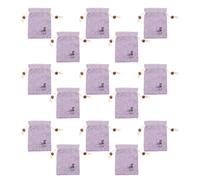 15 Pièces Petite Pochette Parfum Vide, Paquet à Cordon | Format 14x10cm, Motif Net et Vivant, Rangement Pratique, Se Glisse un Paquet à Main