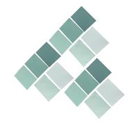 15 Pièces Pochettes de Documents en Plastique Vert, Dossier de Fichiers en | Onglet D’angle Pratique, Accès Rapide aux Papiers, Organisation Portable Protégeant Humidité Poussière et Déchirures