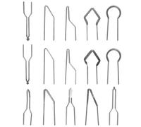15 Pièces Pointes Métalliques pour Pyrogravure, 3-5v 30-50w | Nichrome Alliage Argenté, Détails Fins et Tenue Thermique, Bois, Pratique Atelier Maison Style Aléatoire