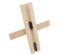 15 Sablier Sauna en Verre Borosilicaté, Bois Foncé mural | Conception Rotative Scellée, Finition Veinée Naturelle, Vapeur, Salle de Classe