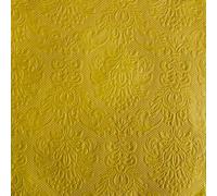 15 Serviettes Élégance Or 33x33 Cm