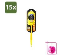 15 x Duster Swiffer XXL télescopique, avec manche de 90 cm et 1 lingette anti-poussière – Pack économique – 15 pièces
