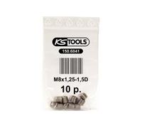 150.6041 Lot De 10 Inserts Filetés M8 X 1,25 Longueur 10,8 Mm