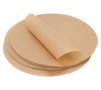150 feuilles de papier sulfurisé rondes, papier sulfurisé antiadhésif Ø 30 cm, papier sulfurisé rond pour barbecue, résistant à la chaleur, pour la cuisson à la poêle, au barbecue, pour les pizzas, le