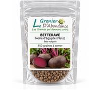 150 graines à semer - Le Grenier d'Abondance - BETTERAVE Noire d'Egypte (Plate) - Beta vulgaris