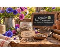 150 graines Fleurs à semer - Le Grenier d'Abondance - CENTAUREE Barbeau - Centaurea